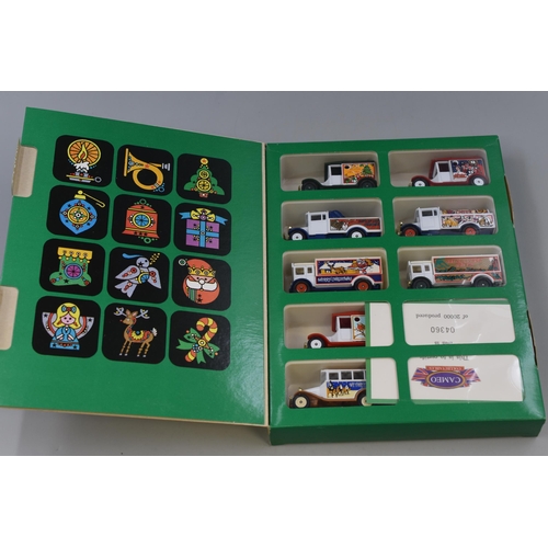 245 - A Limited Edition Set of Ten Cameo Collectables 'The Christmas Collection' Model Vehicle Set