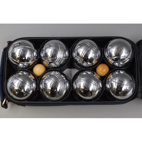 790 - Full Set of Boules Complete in Carry Case Bag