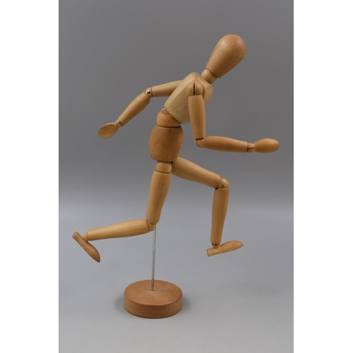 913 - Posable Wooden Art Mannequin (13