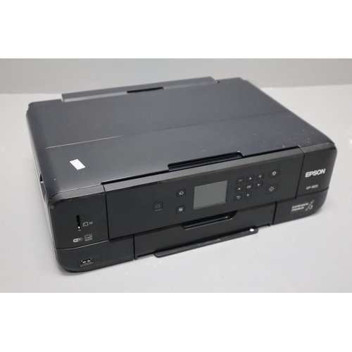 931 - An Epson XP-900 All In One WiFi Printer, Powers On When Tested