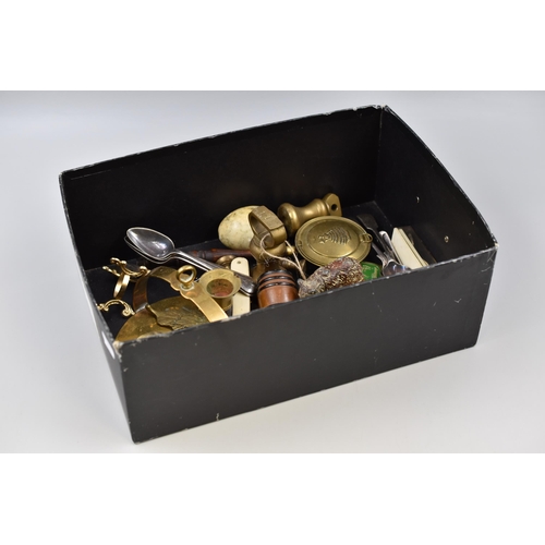 936 - Small Selection of Items to Include Ashtray, Bottle Opener, Silver Plated Spoons and More