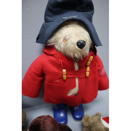 695 - A Selection of Vintage Toys and Teddies To Include Paddington (AF), Ganz Bros The Heritage Collectio... 