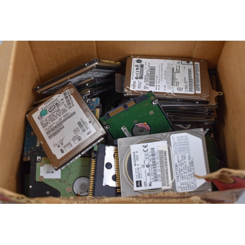 993 - Large Collection of Laptop Hard Drives in Various makes and sizes