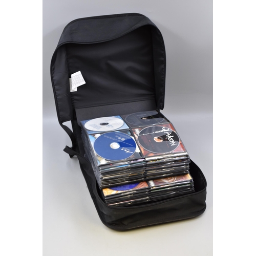 585A - A Selection of Approx 240 Various CDs In Carry Case To Include Eminem, Jay-Z, House/Dance, Snoop Dog... 