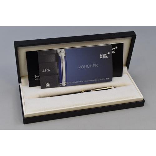 472 - A Montblanc Meisterstuck Le Classique (IW1666858) Ball Point Pen, In Presentation Case