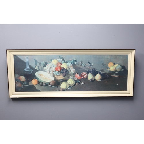 774 - A Framed and Glazed Miravalls 'Bountiful harvest' Print, Approx 16.5