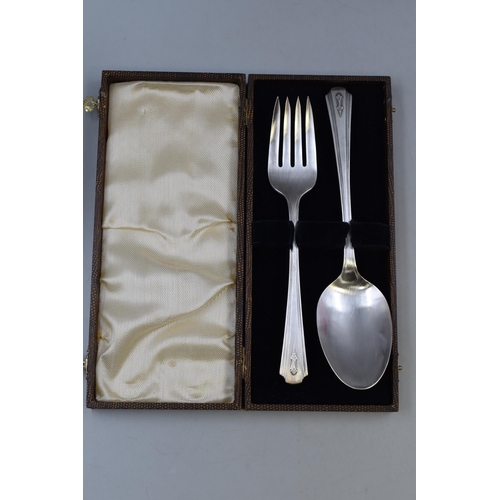 906 - A Selection of Assorted Silver Plated Cutlery, With Silver Plated Teapot