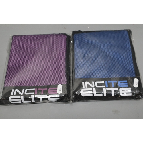 920 - Two New Incite Elite Microfibre Towels