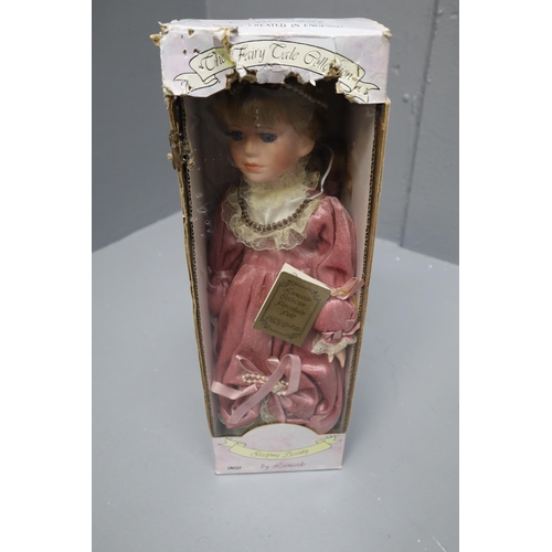 984 - Four Boxed Leonardo Porcelain Dolls To Include Celina, Andrew, Sleeping Beauty, And Other