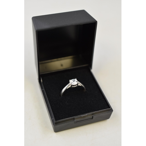 5 - Silver 925 Ring Complete in Presentation Box, Size O