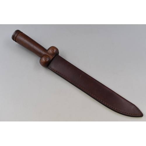 247 - Replica of a 15th Century Bollock Dagger Complete with Sheath