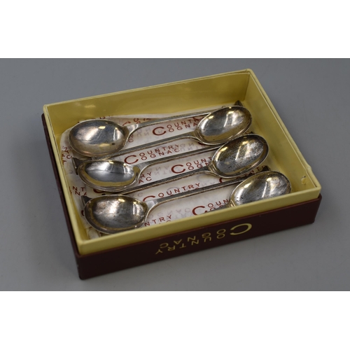 274 - Set of Six Birmingham Silver Hallmarked Tea Spoons circa 1923