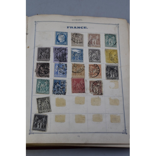 558 - Winkles Postage Stamp Album Containing a selection of Stamps From Great Britain, German Empire, Holl... 