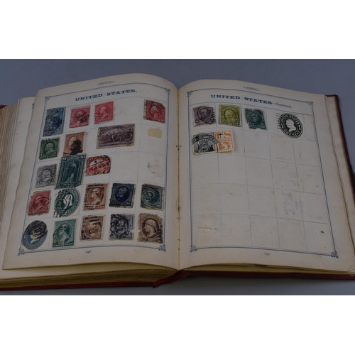 558 - Winkles Postage Stamp Album Containing a selection of Stamps From Great Britain, German Empire, Holl... 