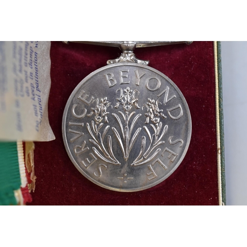 294 - Womens Voluntary Service Medal Complete with Original Box