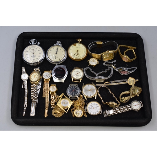 96 - Selection of Watches and Pocket Watches