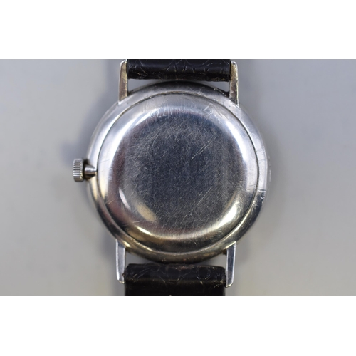 112 - Vintage Rotary Gents Mechanical Wrist Watch (Working)