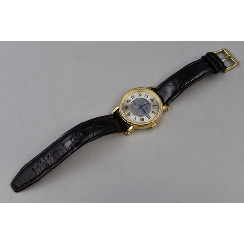 113 - Flying Scotsman Quartz Watch with Leather Strap (Working)