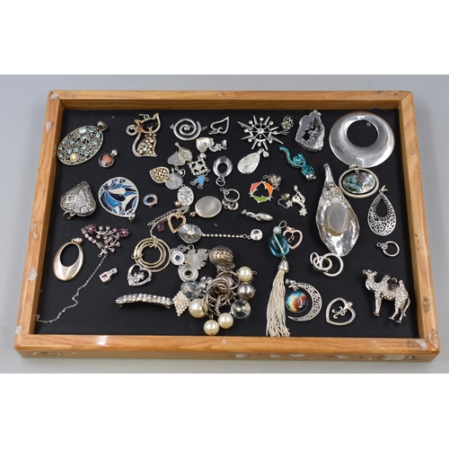 132 - Large Selection of Mixed Pendants