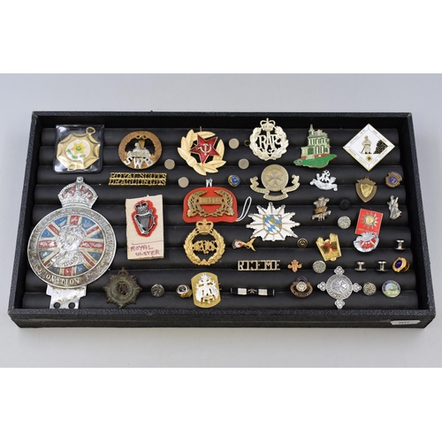 162 - Selection of Vintage Badges, Medal, Studs and More