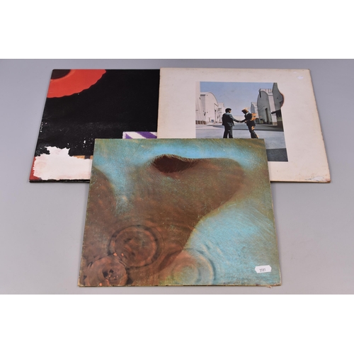 565 - Three Pink Floyd Vinyl LP's including Wish you were here, Meddle, and The Final Cut (These are Pre O... 