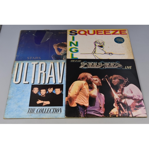 568 - A Selection of 70's/80's Vinyl LP's To Include Simply Red, Ultravox, UB40, Hall & Oates, Japan, ... 