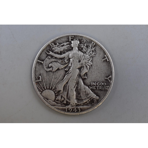 179 - USA 1943 Silver Half Dollar