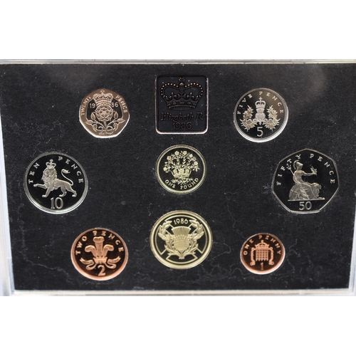 188 - Royal Mint United Kingdom 1986 Proof Coin Collection