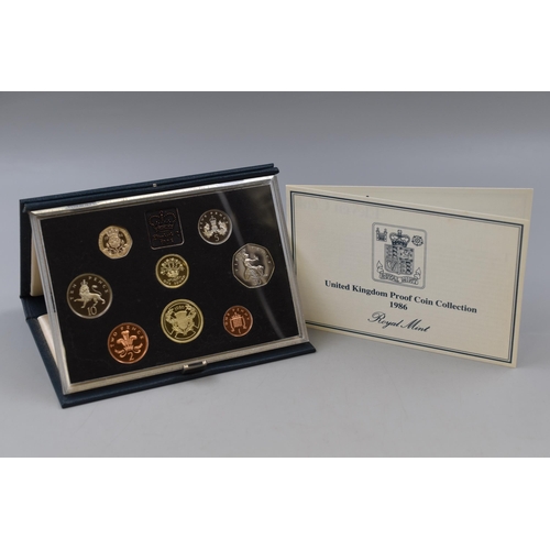 188 - Royal Mint United Kingdom 1986 Proof Coin Collection