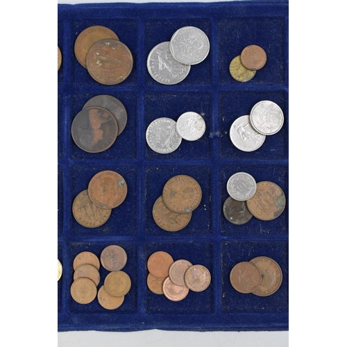 189 - A Selection of Assorted Worldwide Coinage, With Replica Antique Roman and Japanese Coins