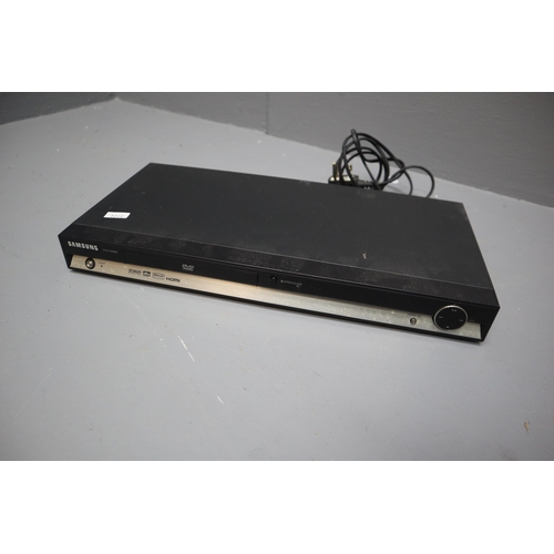 583 - Selection Including Samsung DVD-HD860 and Digilogic DVDVCR2 VHS and DVD Player (Powers On When Teste... 