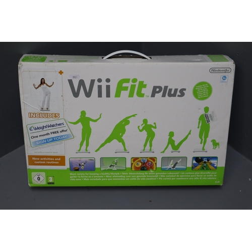 584 - Wii fit plus (Boxed but untested)