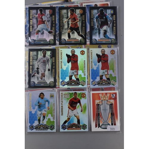 206 - Vintage Selection of Match Attack Trading Cards including Rare's (70)