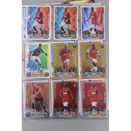 206 - Vintage Selection of Match Attack Trading Cards including Rare's (70)