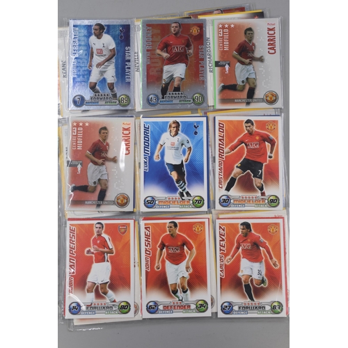 206 - Vintage Selection of Match Attack Trading Cards including Rare's (70)