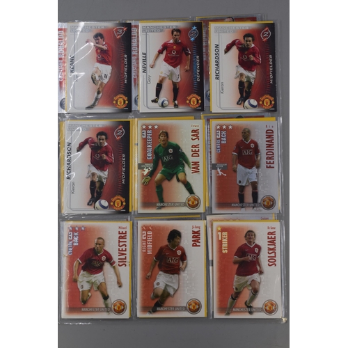 206 - Vintage Selection of Match Attack Trading Cards including Rare's (70)