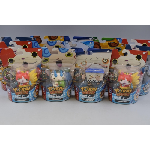 590 - A big collection of Yo-Kai watch figures in their original packaging