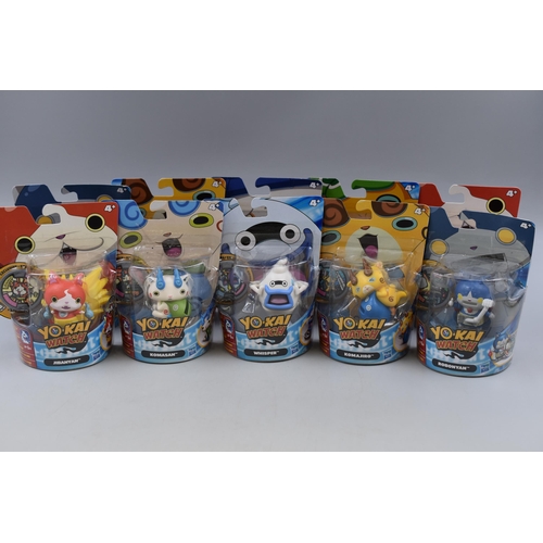 590 - A big collection of Yo-Kai watch figures in their original packaging