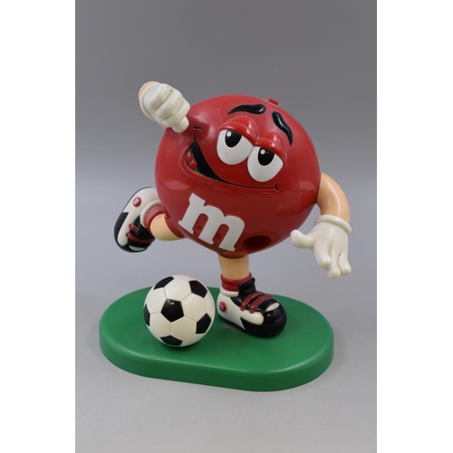 209 - 1999 vintage red M&M candy dispenser