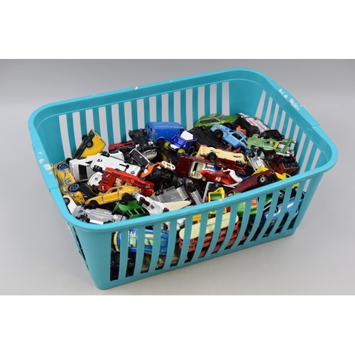 605 - A Selection of Unsorted Playworn Models To Include Matchbox, Corgi, Ertl, And More