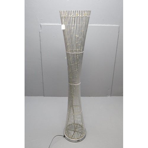 675 - A Large Colour Changing LED Floor Lamp, Approx 56