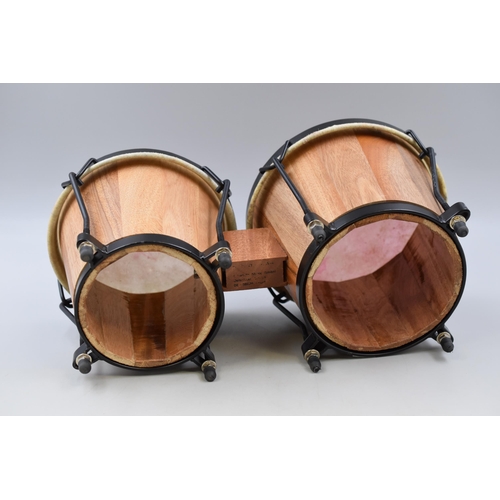 622 - Bongo Set (Sizes 6 & 7) Wooden Cased