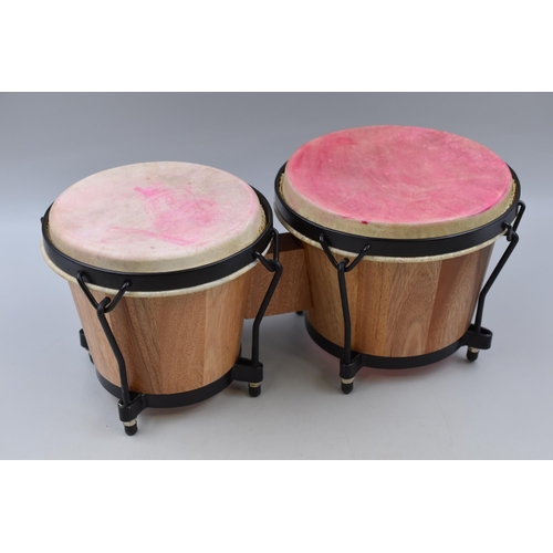 622 - Bongo Set (Sizes 6 & 7) Wooden Cased