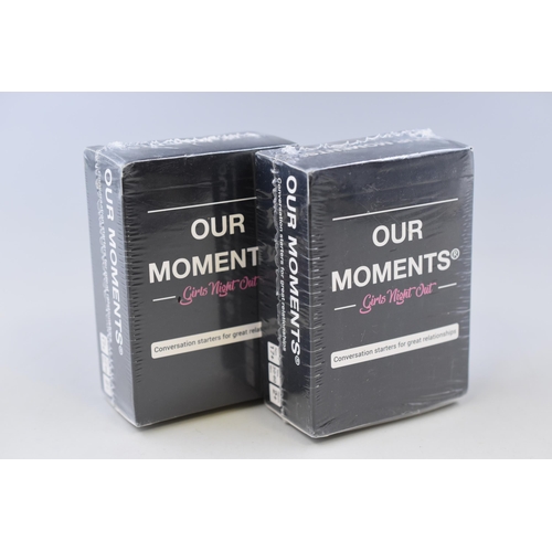 482 - Two Sealed packed of Our Moments 