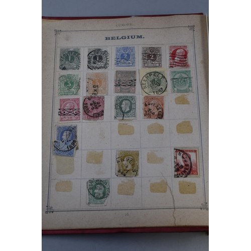 558 - Winkles Postage Stamp Album Containing a selection of Stamps From Great Britain, German Empire, Holl... 