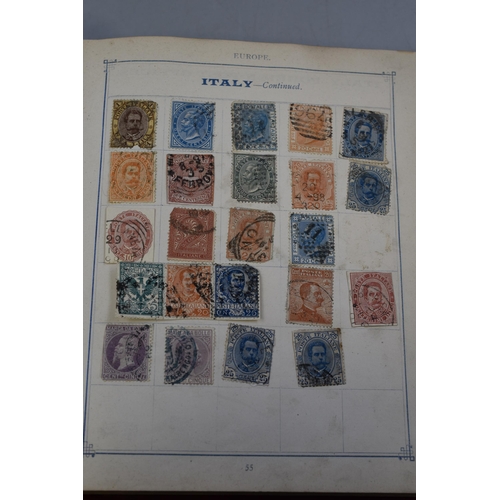 558 - Winkles Postage Stamp Album Containing a selection of Stamps From Great Britain, German Empire, Holl... 