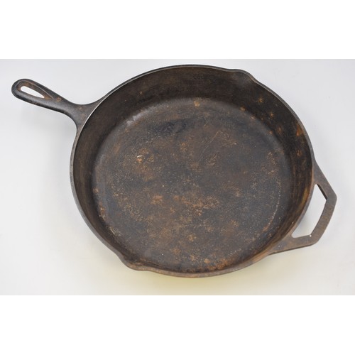 420 - Collection of Six Vintage Cast iron Skillet Pans