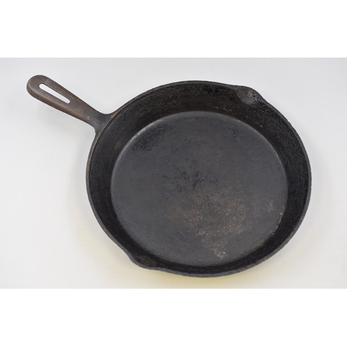 420 - Collection of Six Vintage Cast iron Skillet Pans