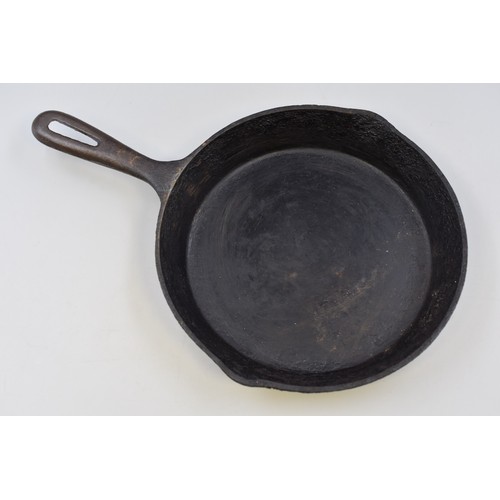 420 - Collection of Six Vintage Cast iron Skillet Pans