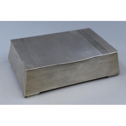 2 - Mid-Century Silver Hallmarked Cigarette Case